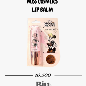 bálsamo labial miss cosmetics minnie mouse – hidratación profunda y reparación en santander