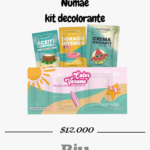 numae color de verano – kit para decolorar vellos