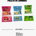 paletas de sombras las chicas superpoderosas – 8 tonos de alta pigmentación