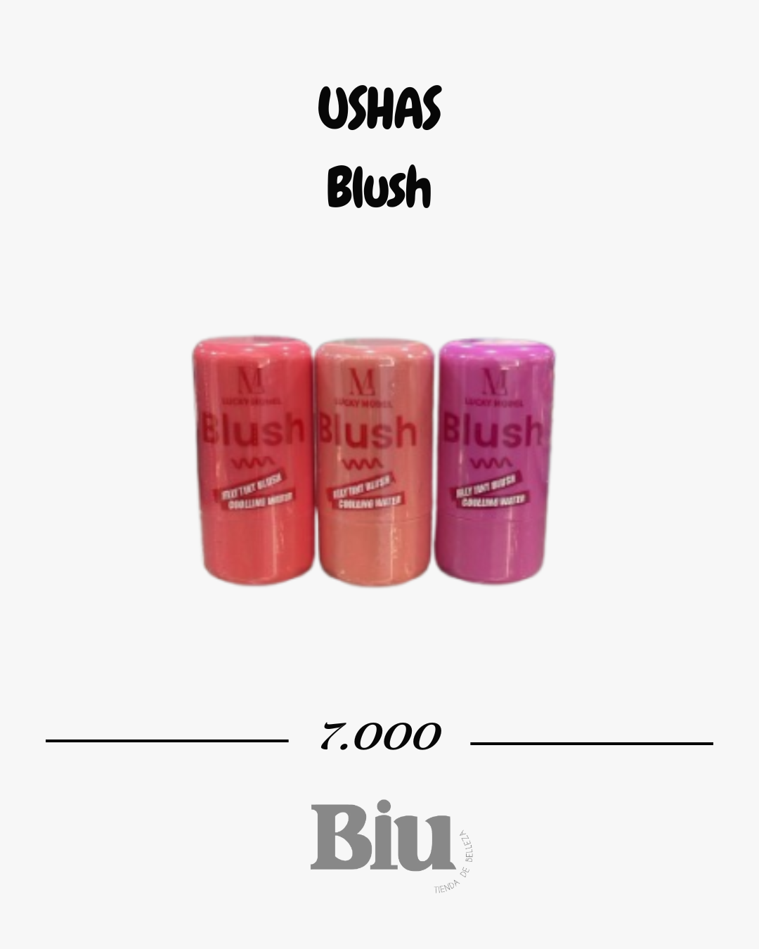 ushas jelly tint blush – rubor e iluminador en barra ushas jelly tint blush – rubor e iluminador en barra