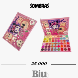paleta de sombras "go yeah" estilo anime – 63 tonos con glitter y mate
