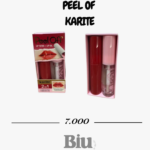 dúo labial karité 2 en 1: tinta peel off + lip oil hidratante – color duradero