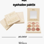 paleta de sombras myk cosmetics atracción – 9 tonos neutros y románticos