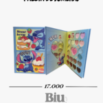 paleta de sombras stitch strawberry wow! – 21 tonos en forma de corazón